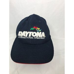 Daytona International Speedway Fitted Blue Hat Valvoline Racing‎ Medium USA Logo